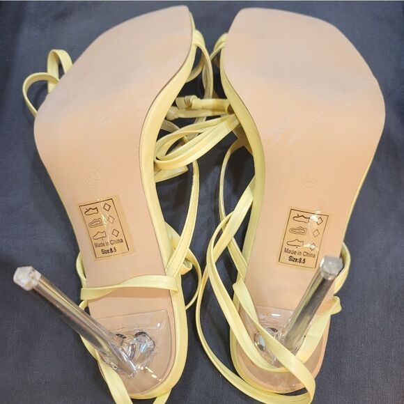 BRAND NEW SHOE REPUBLIC LA  LACE-UP HIGH HEEL SANDALS - Picture 16 of 16